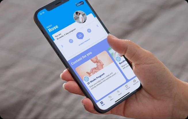 Enfamil Mobile App screen