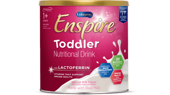 Enfagrow® Enspire® Bebida Nutricional para Niños Pequeños Sabor Leche Natural