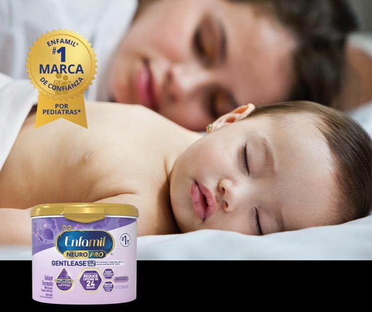 Conejo morado sentado. NeuroPro Gentlease Enfamil #1 Marca de Confianza por Pediatras*